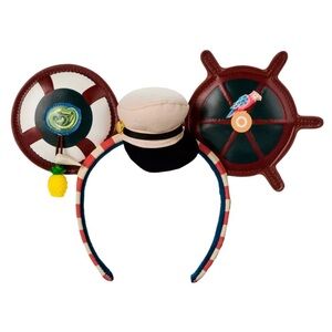 Disney Park Exclusive Jungle Cruise Leather Minnie Ears